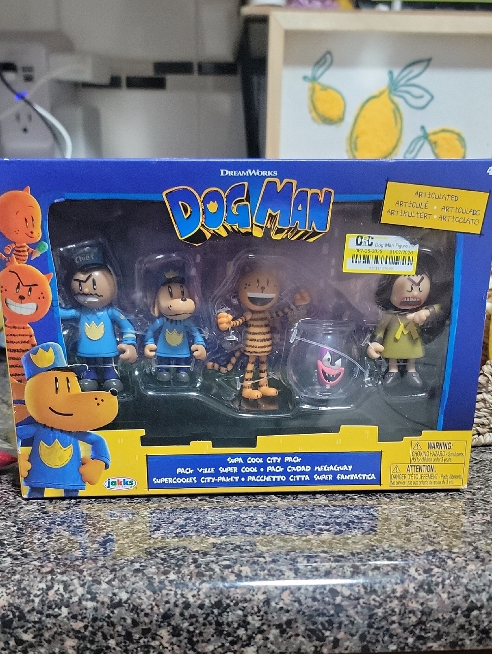 DreamWorks Dog Man Action Figure Pack 🐕